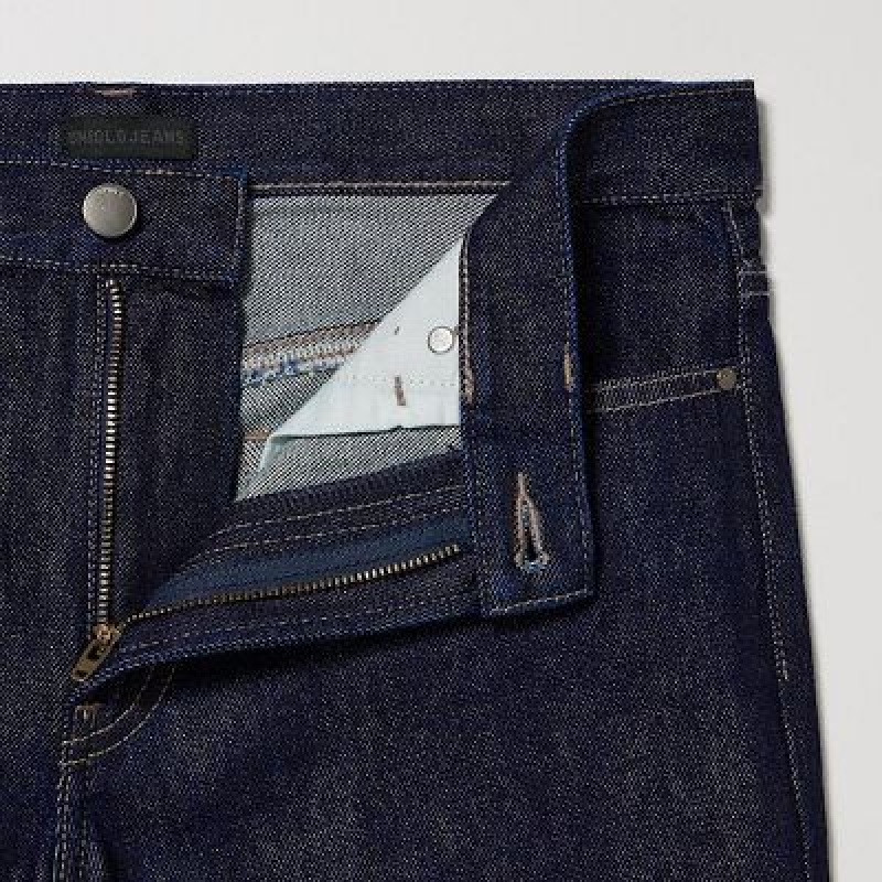Jeans Uniqlo Baggy Mujer Azul Marino | 3437199