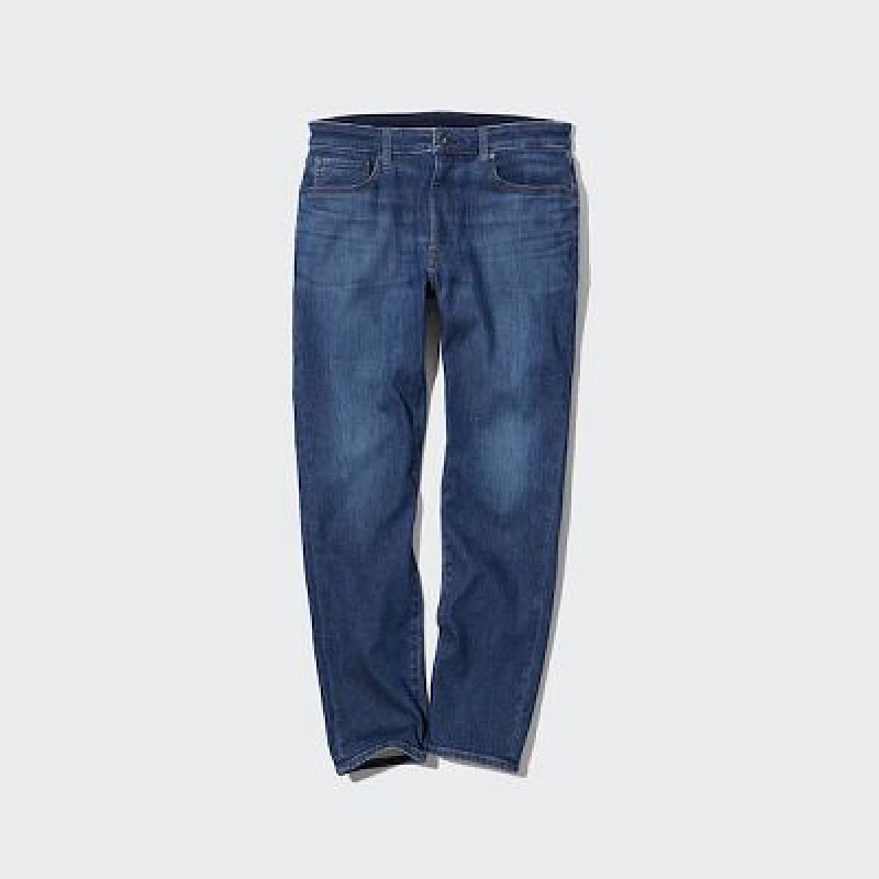 Jeans Uniqlo EZY Ultra Stretch Mujer Azules | 3708636