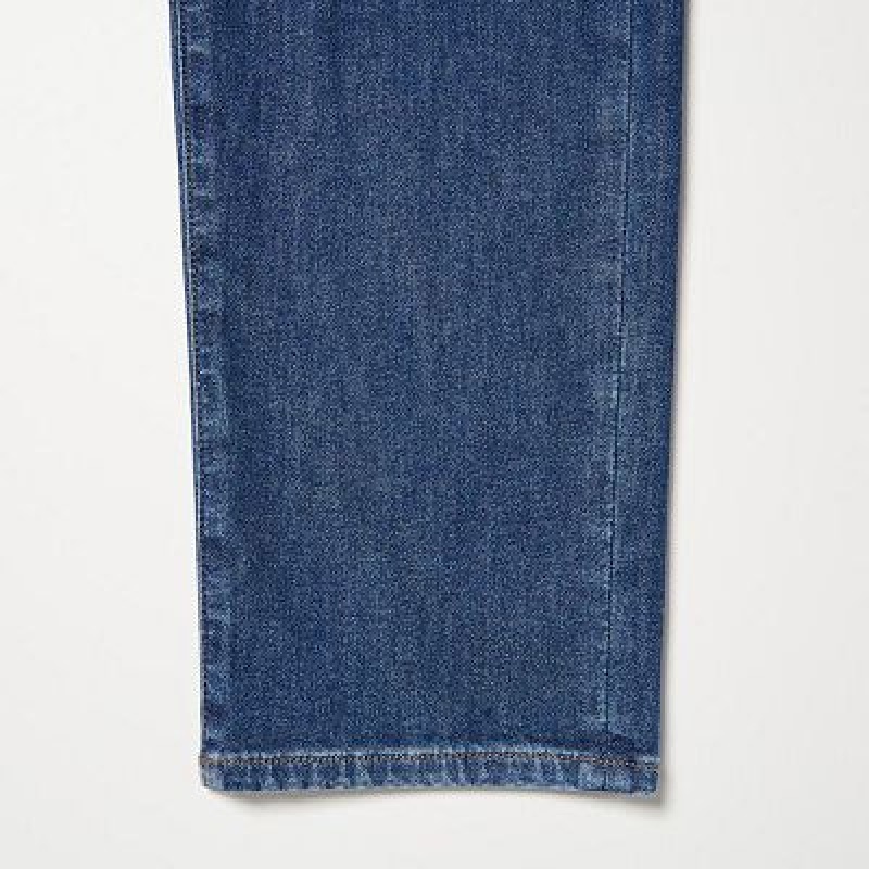 Jeans Uniqlo EZY Ultra Stretch Mujer Azules | 3708636