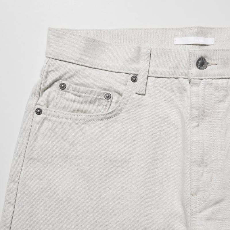 Jeans Uniqlo Helmut Lang Classic Cut Hombre Blancas | 2688229