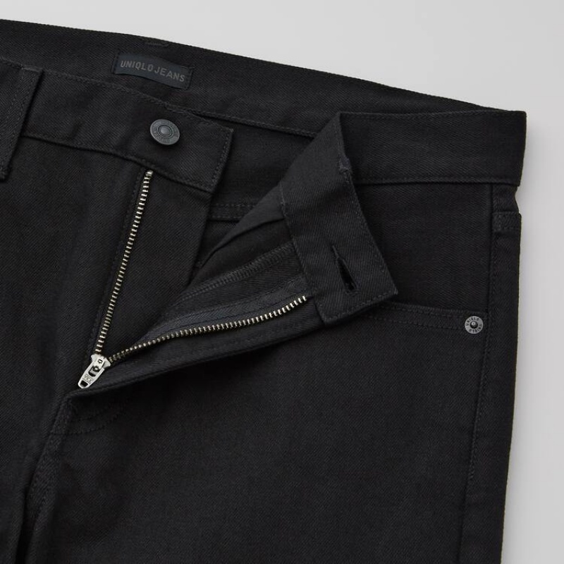 Jeans Uniqlo Selvedge Stretch Slim Fit Hombre Azul Marino | 9129188