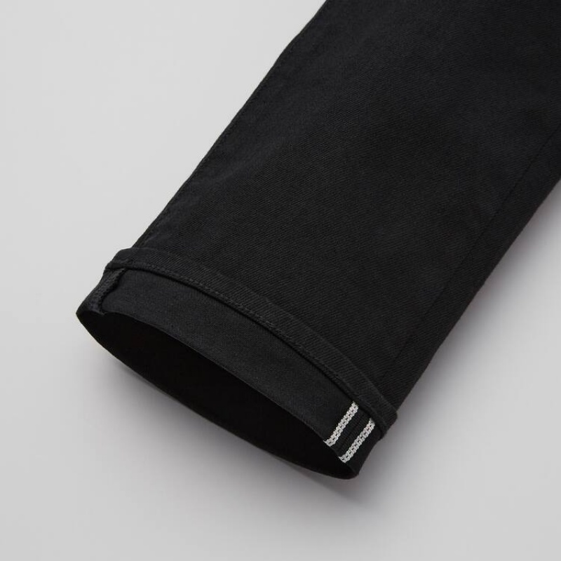 Jeans Uniqlo Selvedge Stretch Slim Fit Hombre Azul Marino | 9129188