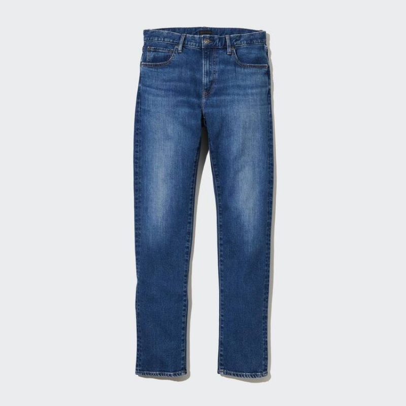 Jeans Uniqlo Slim Fit Hombre Azules | 2011242