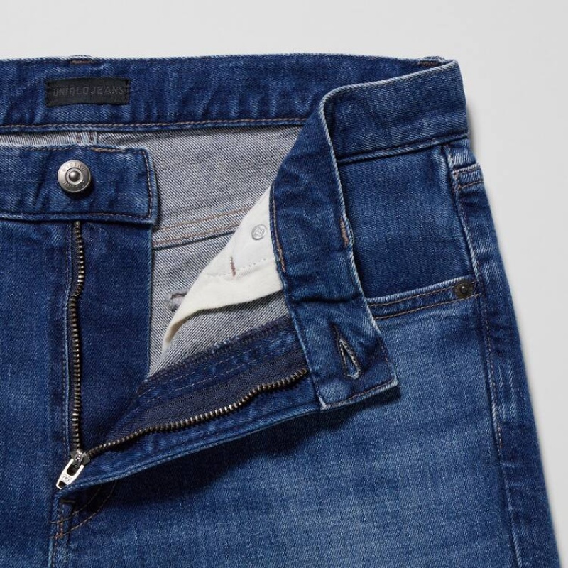Jeans Uniqlo Slim Fit Hombre Azules | 2011242