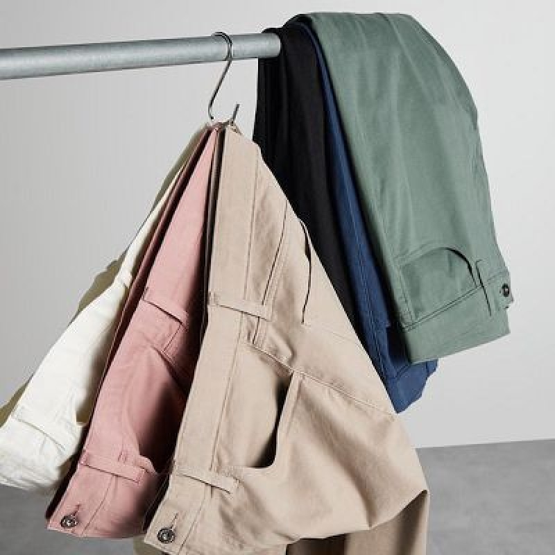 Jeans Uniqlo Ultra Stretch Color Mujer Beige | 8460167