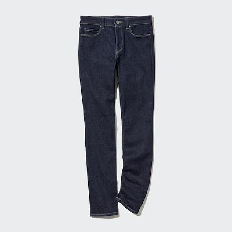 Jeans Uniqlo Ultra Stretch Mujer Azules | 2830625