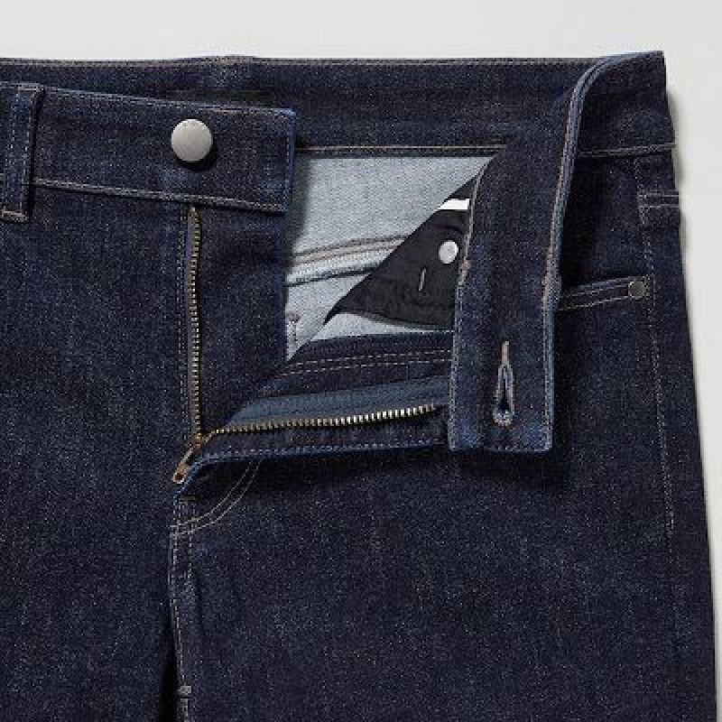Jeans Uniqlo Ultra Stretch Mujer Azules | 2830625