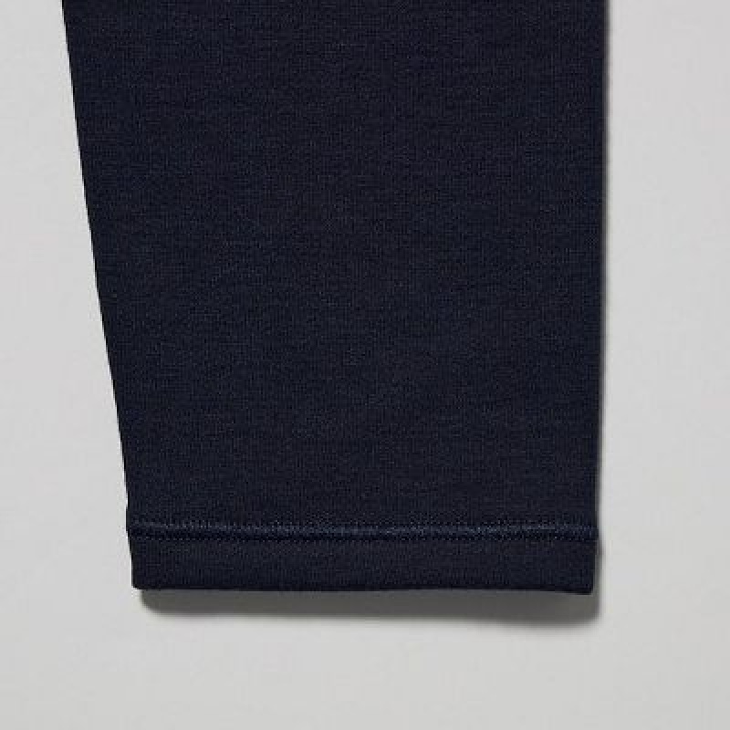 Leggins Uniqlo HEATTECH Ultra Warm Mujer Azul Marino | 2529455