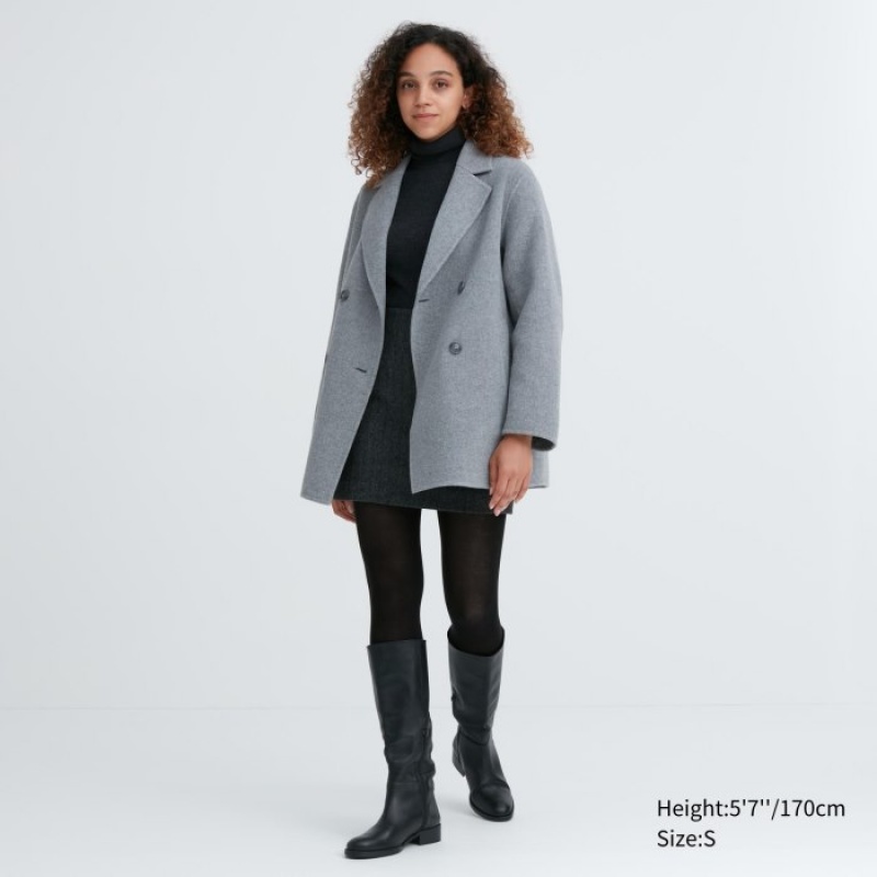 Mallas Uniqlo HEATTECH Knitted Mujer Negras | 1659701