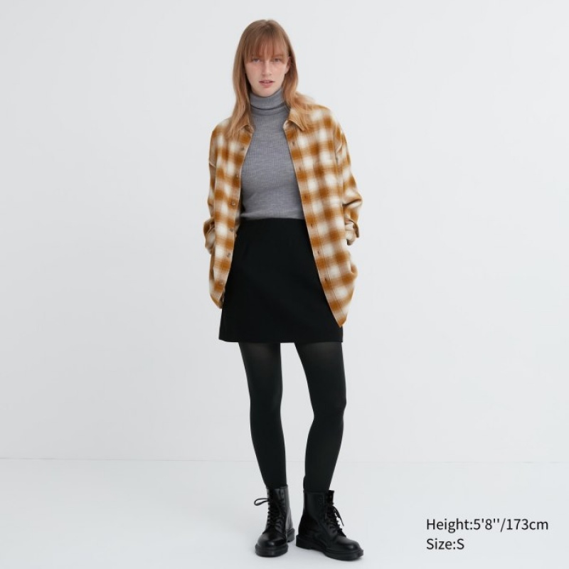 Mallas Uniqlo HEATTECH Mujer Gris | 929899