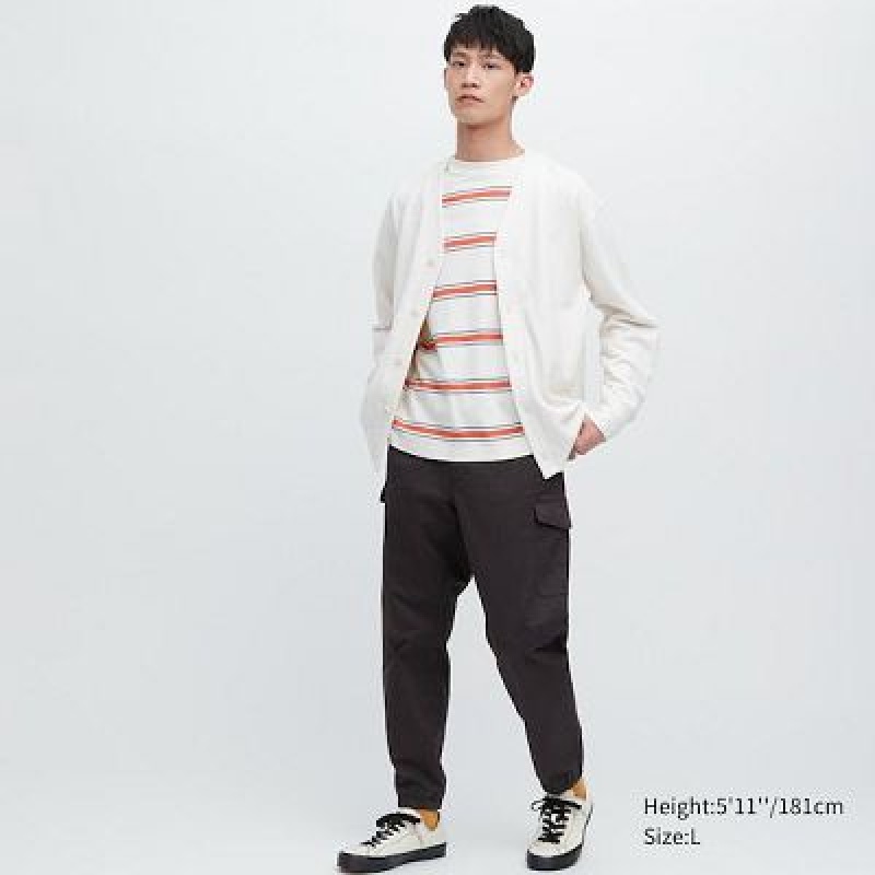 Pantalon Jogger Uniqlo Cargo Mujer Gris | 3080520