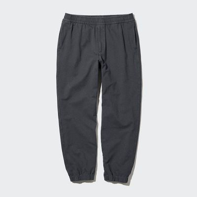 Pantalon Jogger Uniqlo Washed Jersey Mujer Azul Marino | 5322302