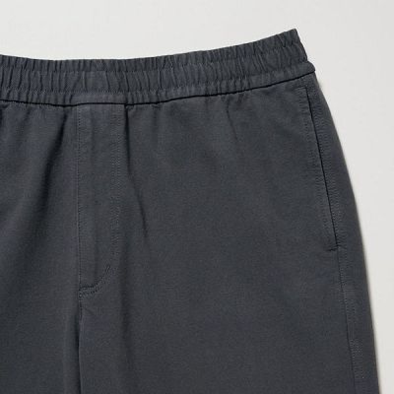 Pantalon Jogger Uniqlo Washed Jersey Mujer Azul Marino | 5322302
