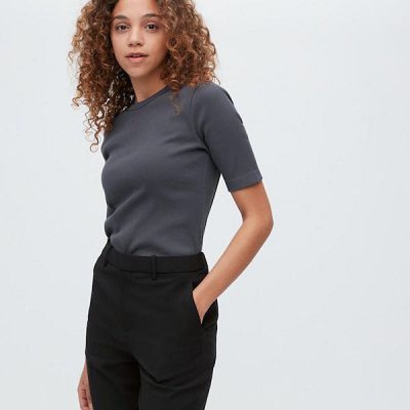 Pantalon Uniqlo AirSense Mujer Negras | 7482177