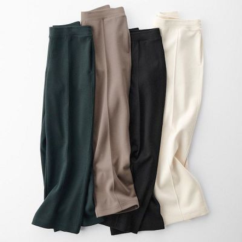 Pantalon Uniqlo Dry Sweat Track Mujer Blancas | 886396