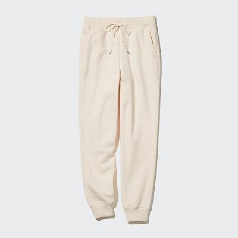 Pantalon Uniqlo HEATTECH Pile Lined Sweat Mujer Blancas | 9792562
