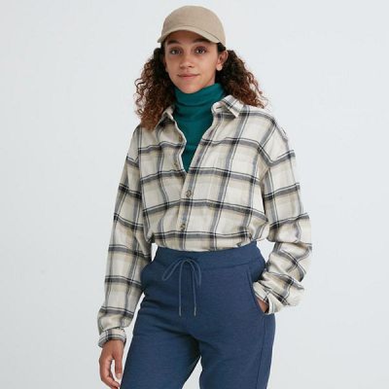 Pantalon Uniqlo HEATTECH Pile Lined Sweat Mujer Azules | 3372796