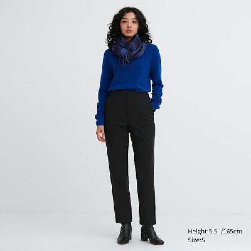 Pantalon Uniqlo Heattech Warm Lined Mujer Negras | 7674119