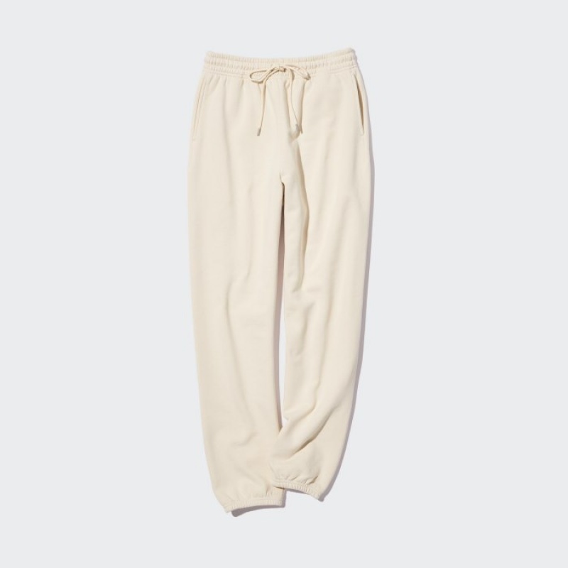 Pantalon Uniqlo Jogger Mujer Blancas | 9736835