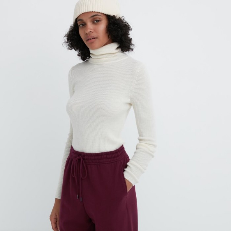 Pantalon Uniqlo Jogger Mujer Burdeos | 637996