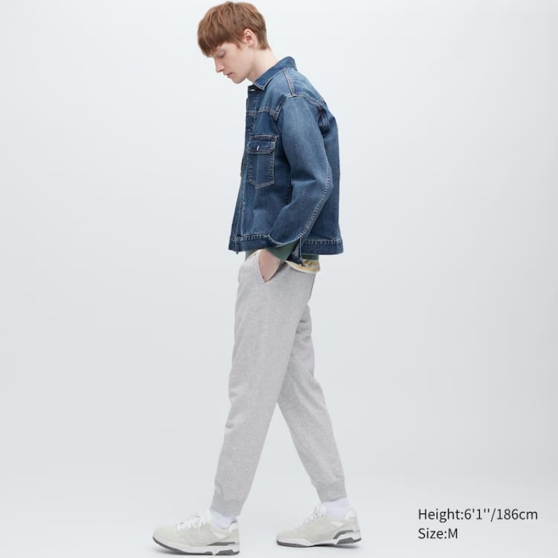 Pantalon Uniqlo Joggers Hombre Gris | 6414830