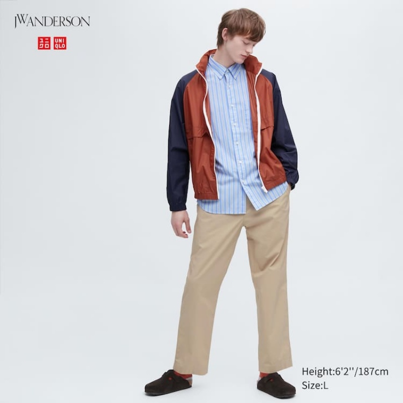 Pantalon Uniqlo Jw Anderson Easy Hombre Beige | 6743944