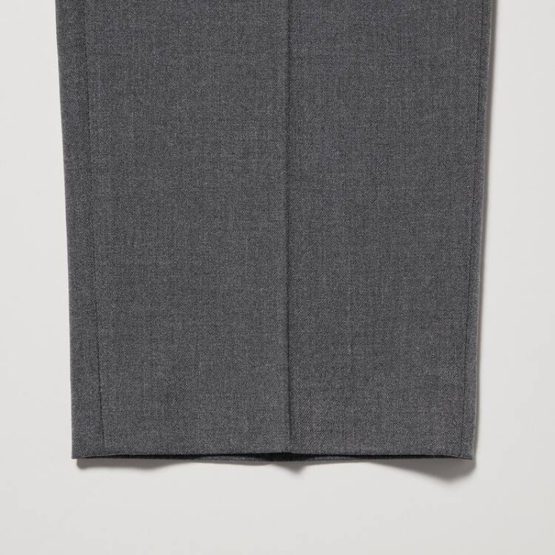Pantalon Uniqlo Smart Ankle Length Hombre Gris | 1491467