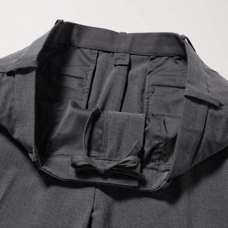 Pantalon Uniqlo Smart Ankle Length Hombre Gris | 1491467
