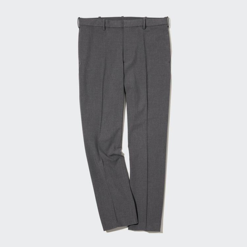 Pantalon Uniqlo Smart Ankle Length Hombre Gris | 1491467