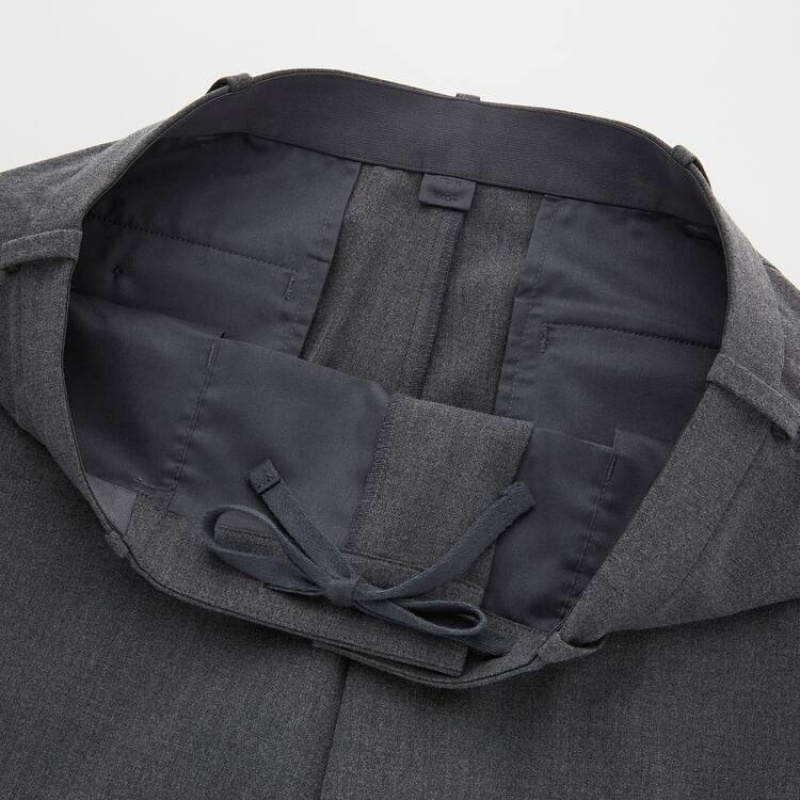 Pantalon Uniqlo Smart Comfort Ankle Length Hombre Gris | 8479586