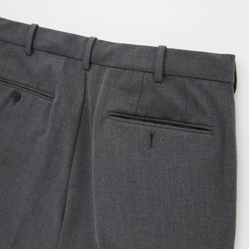 Pantalon Uniqlo Smart Comfort Ankle Length Hombre Gris | 8479586