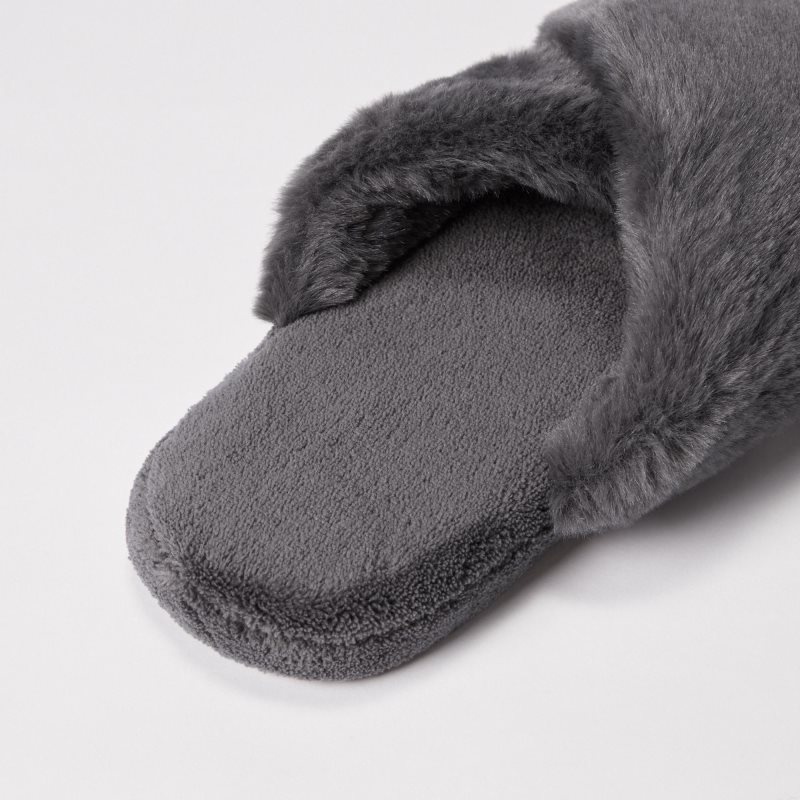 Pantuflas Uniqlo Fleece Room Furry Fleece Hombre Gris | 5923944