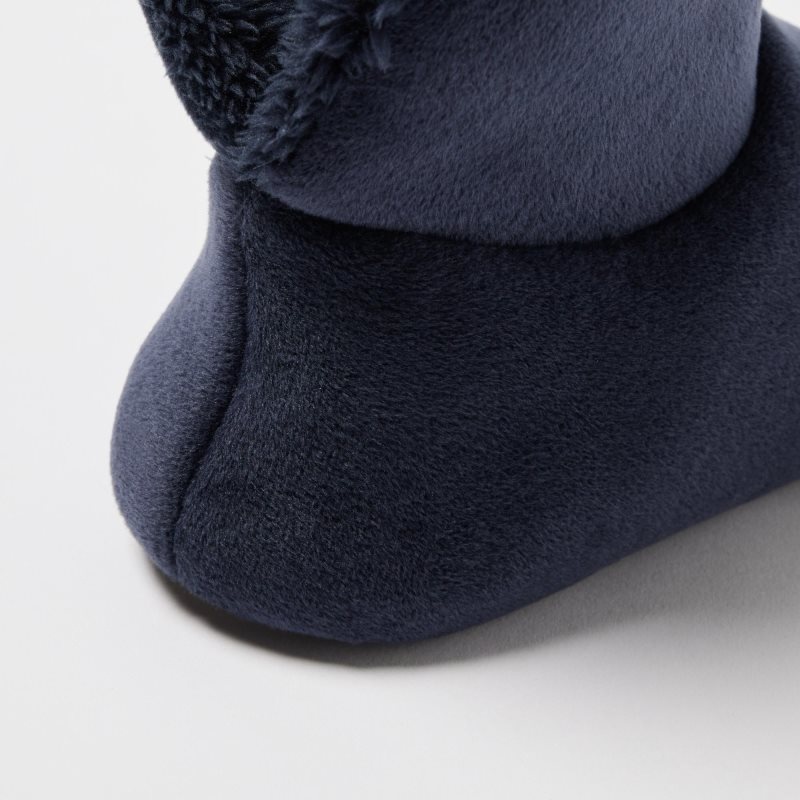 Pantuflas Uniqlo Fleece Room Velour Hombre Azul Marino | 9326350