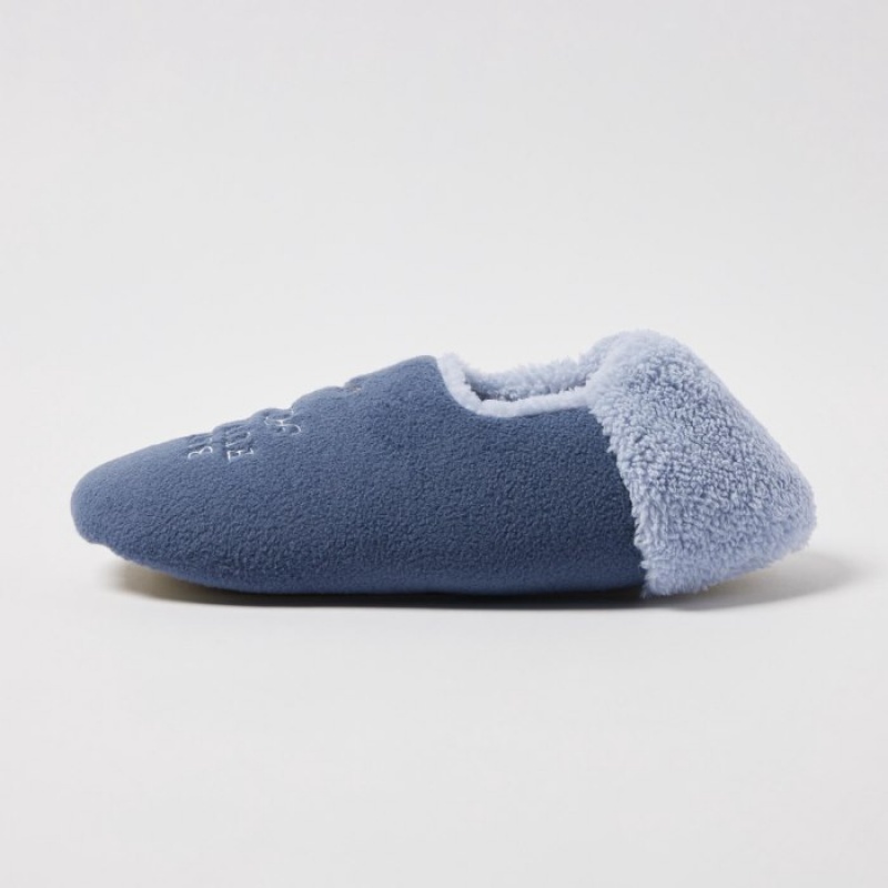 Pantuflas Uniqlo Winnie the Pooh Collection Mujer Azules | 2297416