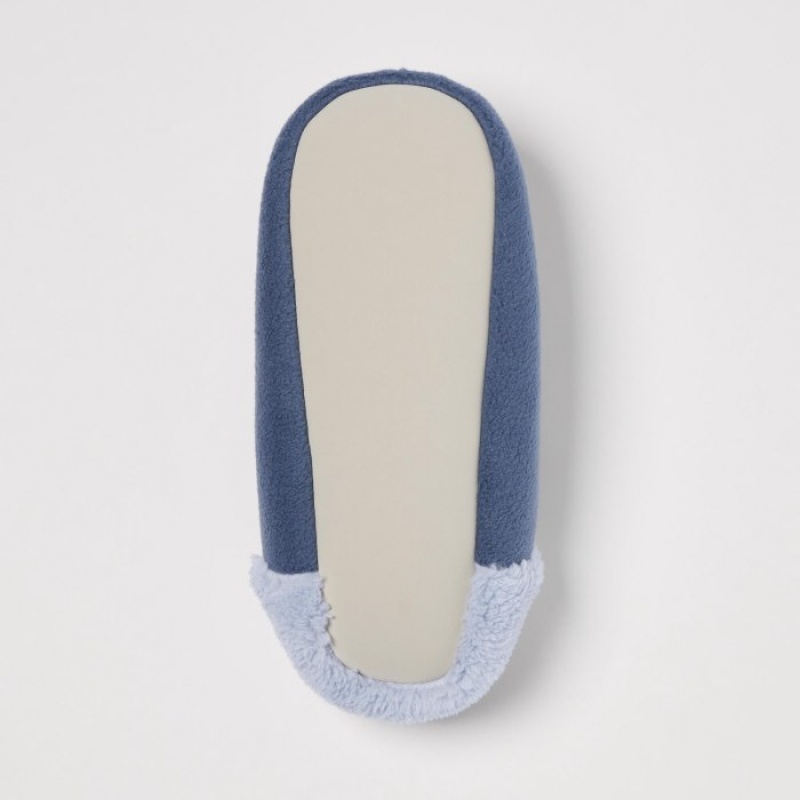 Pantuflas Uniqlo Winnie the Pooh Collection Mujer Azules | 2297416