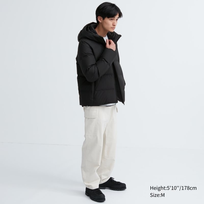 Parka Uniqlo 3d Cut Seamless Down Hombre Verde | 6174721
