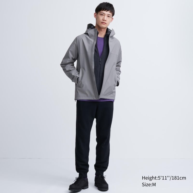 Parka Uniqlo Blocktech 3d Cut Hombre Azul Marino | 5477578