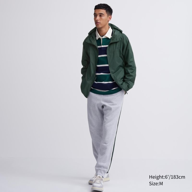 Parka Uniqlo Pocketable Uv Protection 3d Cut Hombre Verde | 7890266