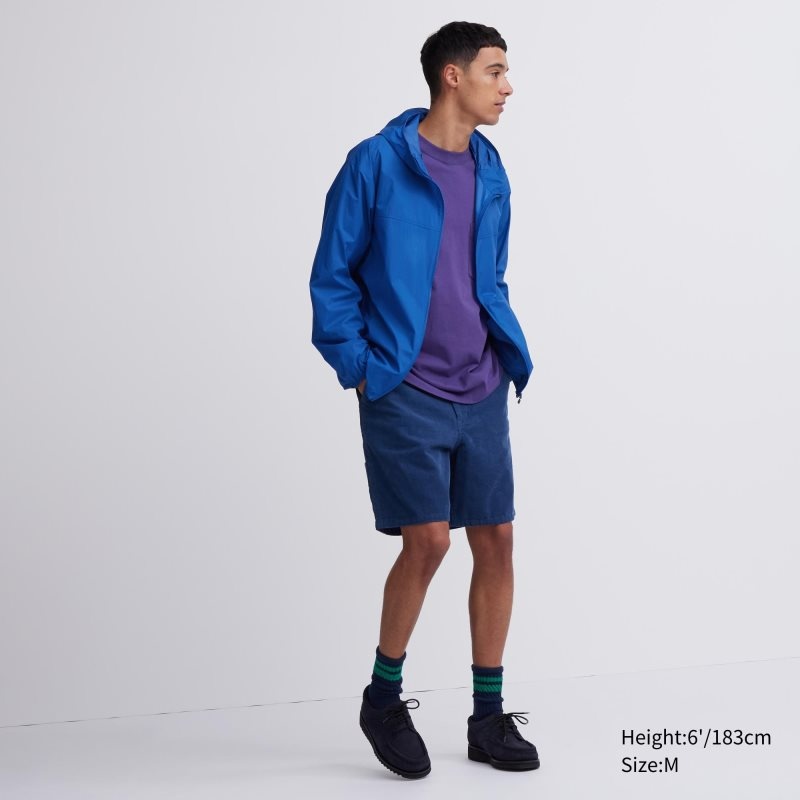 Parka Uniqlo Pocketable Uv Protection 3d Cut Hombre Verde | 7890266