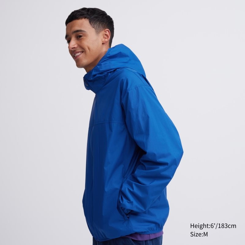 Parka Uniqlo Pocketable Uv Protection 3d Cut Hombre Verde | 7890266
