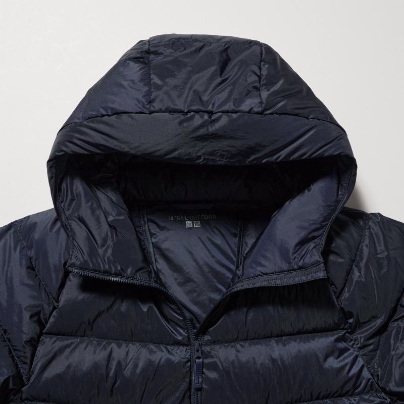 Parka Uniqlo Ultra Light Down 3d Cut Hombre Azul Marino | 2550668