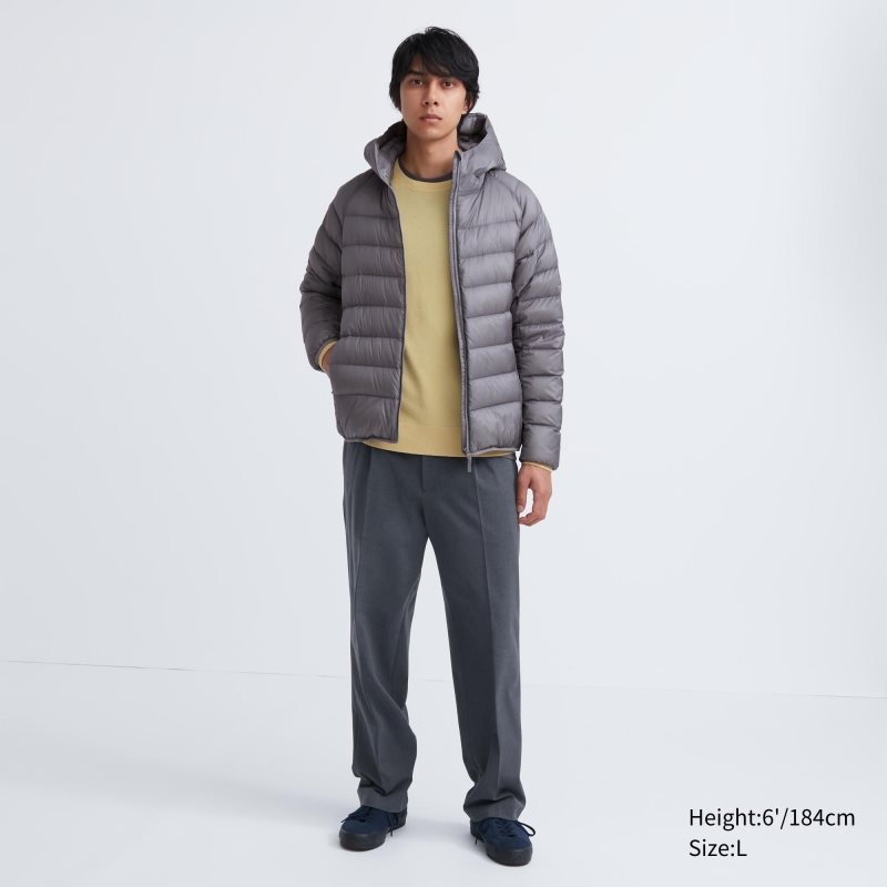 Parka Uniqlo Ultra Light Down 3d Cut Hombre Verde Oliva | 900631