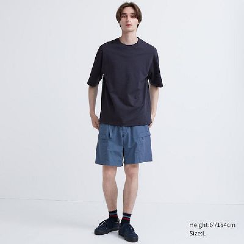 Short Uniqlo Geared Mujer Azules | 6060044