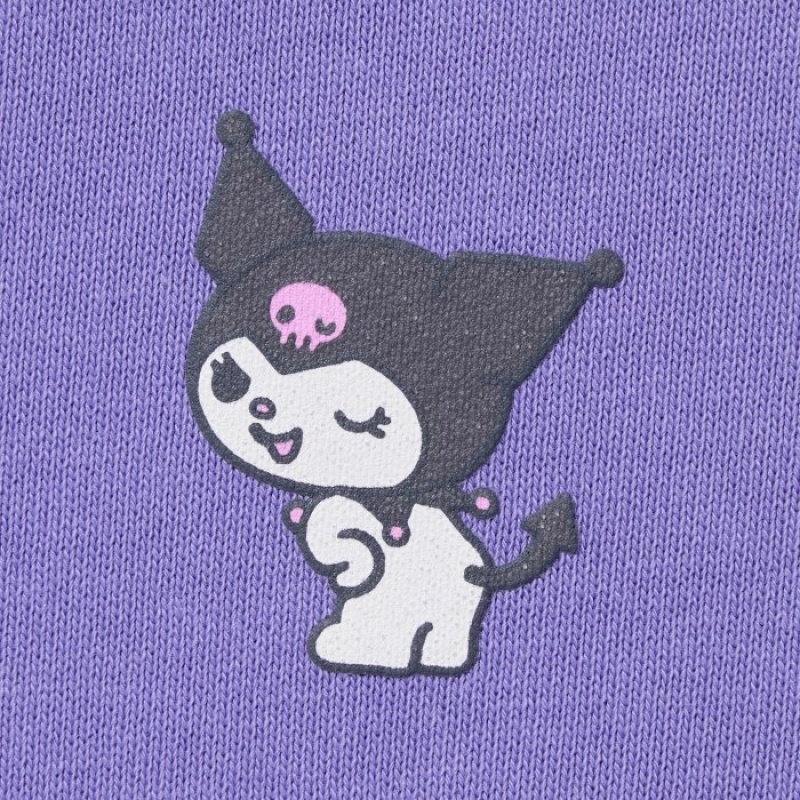 Sudaderas Uniqlo Sanrio characters Long-Sleeve Mujer Moradas | 4007646