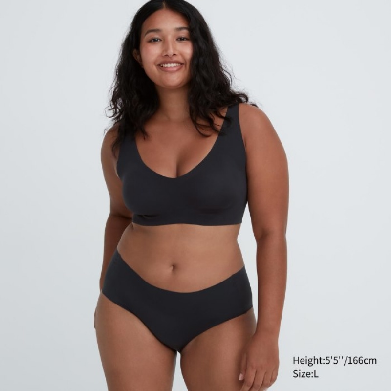 Sujetadores Uniqlo Wireless Ultra Relax Mujer Negras | 3158530