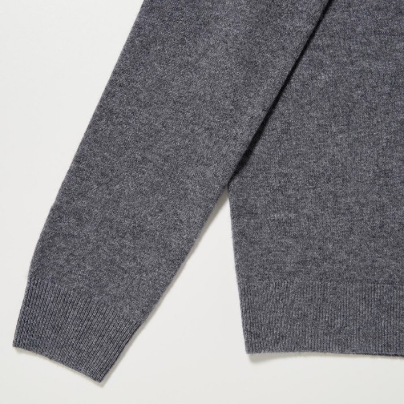 Suéteres Uniqlo Cashmere Turtleneck Mujer Rosas | 2174503
