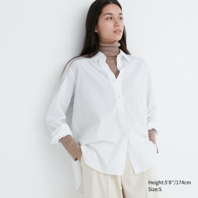 Suéteres Uniqlo Extra Fine Merino Ribbed Turtleneck Long-Sleeve Mujer Moradas | 2312789